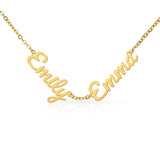 Multiple name necklace